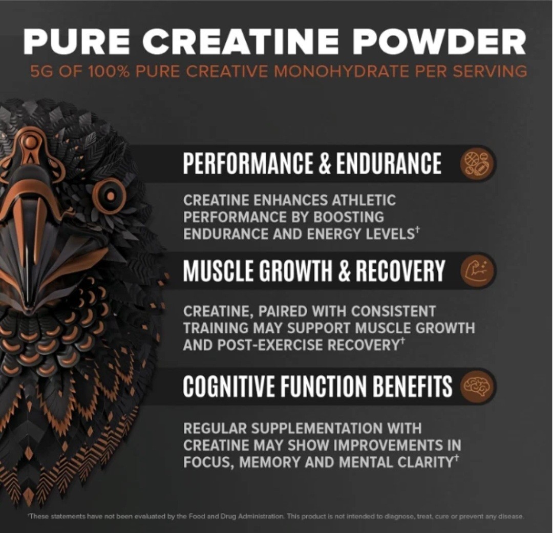 Birdman Falcon Vegan Protein Powder, vanilla, 31g Protein, 28 Servings
