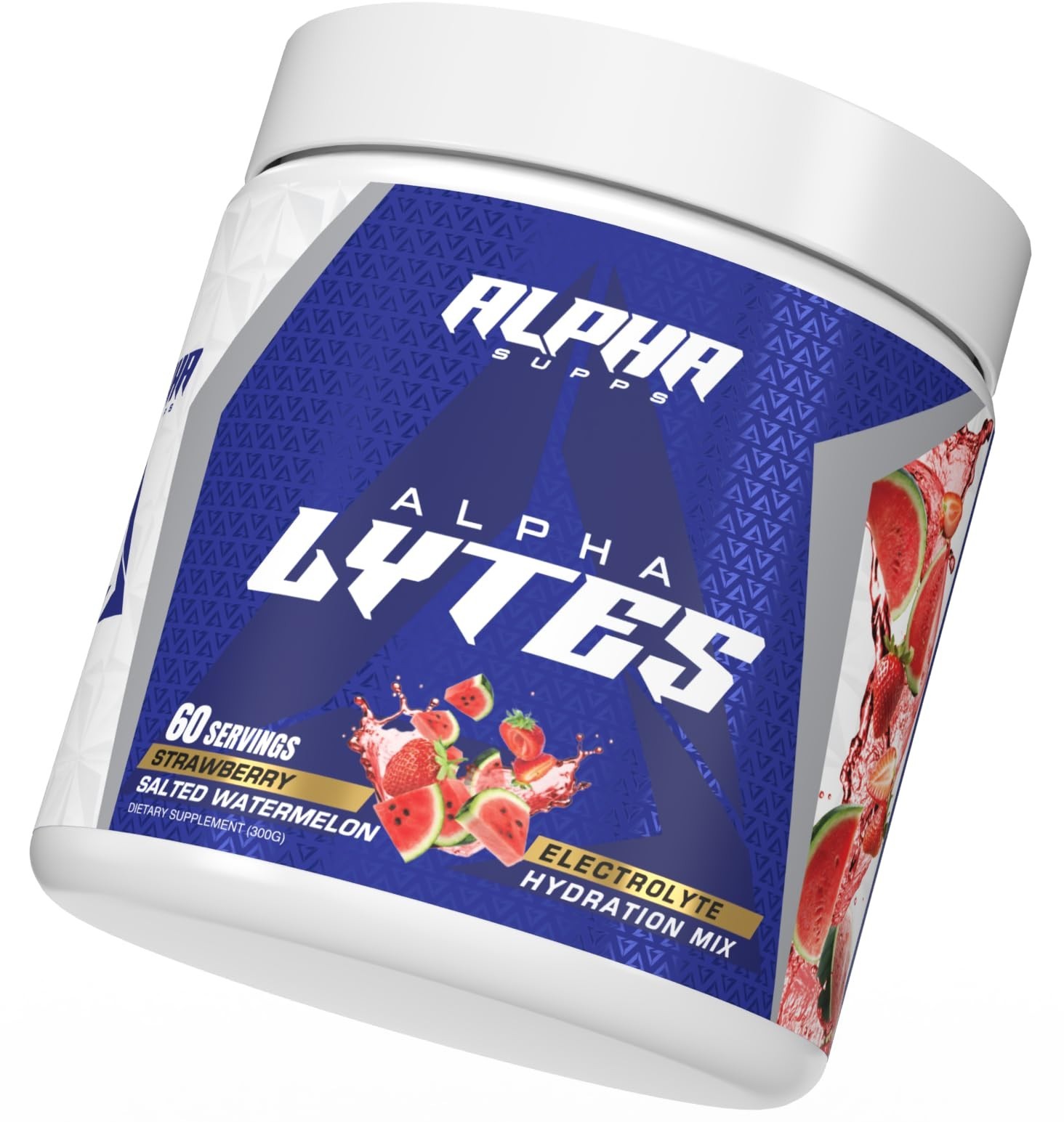 Electrolyte Powder Drink Mix – Sugar-Free Hydration, Zero Calorie, 60 Servings,