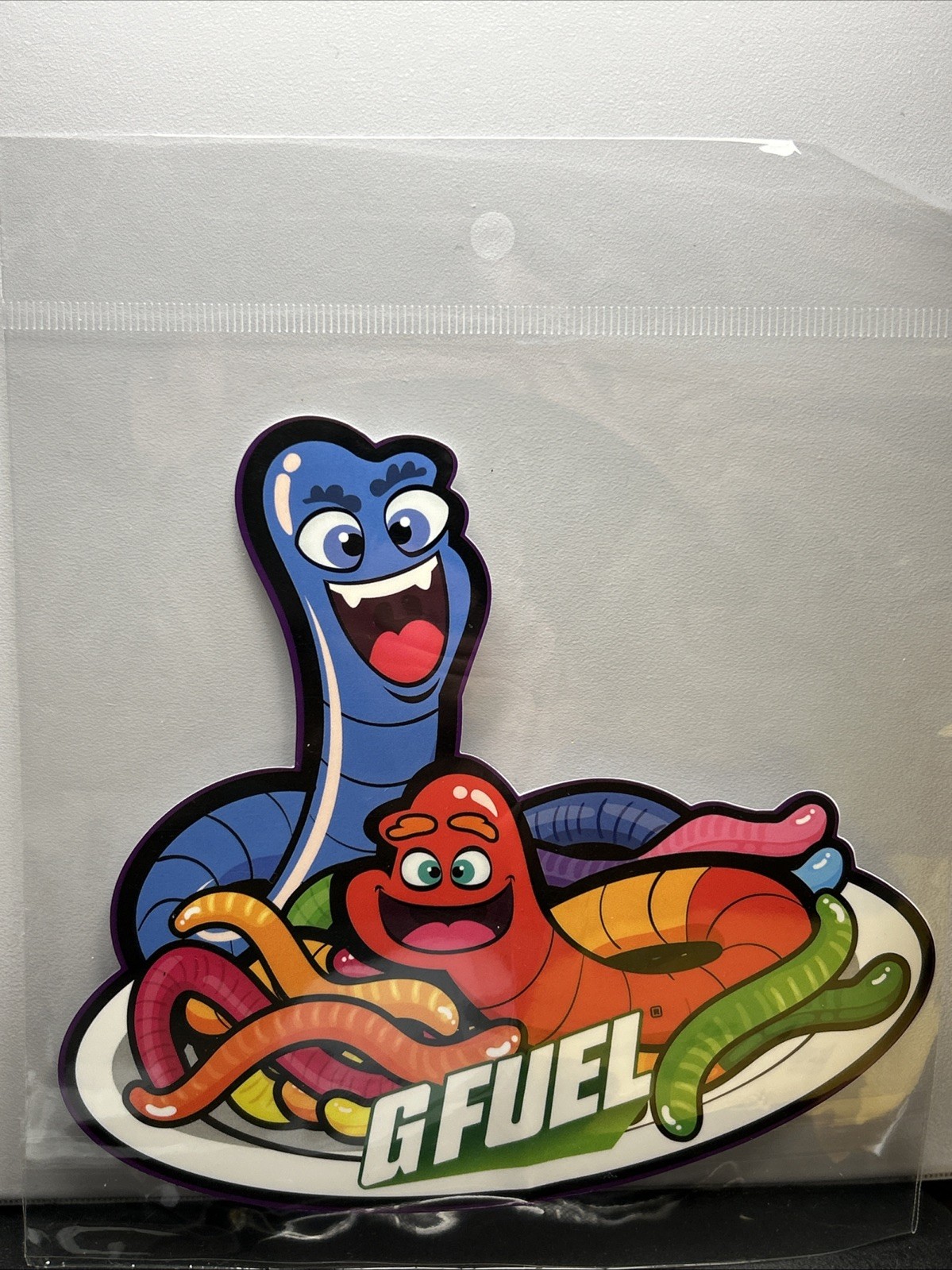 Gfuel Gummy worm Sticker