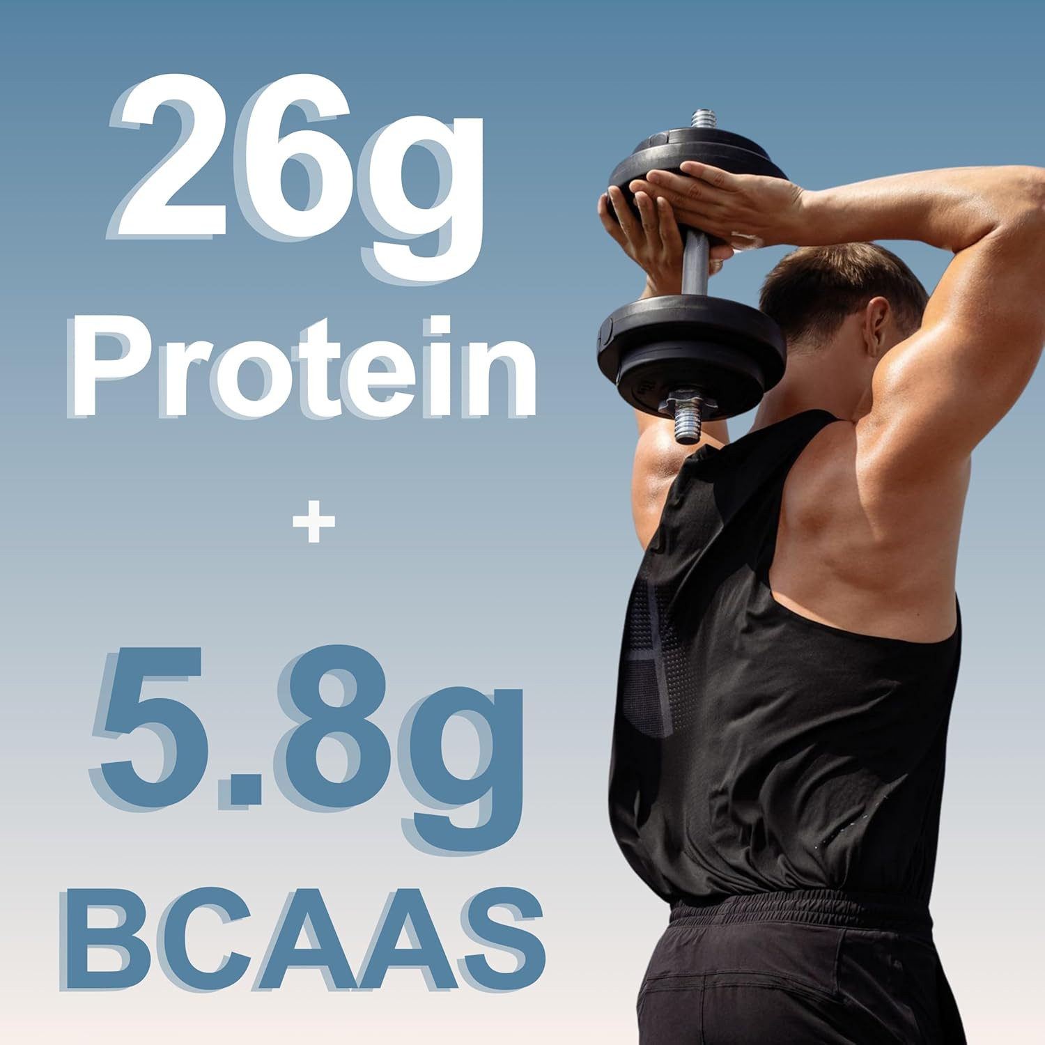 Instant Whey Protein Powder Concentrate, 2Lbs | Unflavored with Fast Absorption