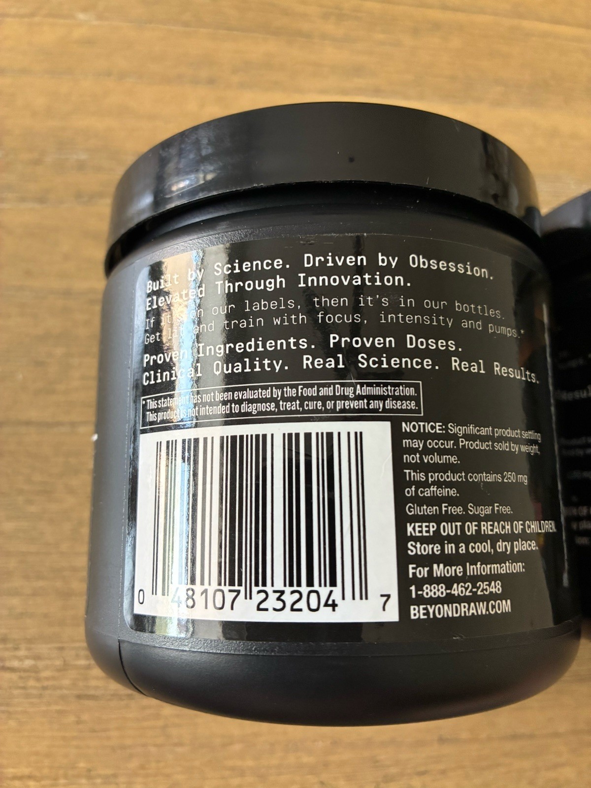 2 Beyond Raw LIT Clinically Dosed Pre-Workout Strawberry Lemonade Exp: 02-2028