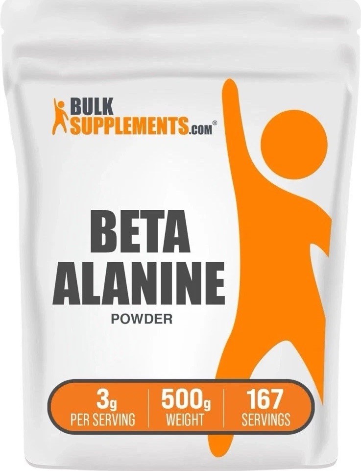 BulkSupplements Beta Alanine Powder 500g – 3g per Serving