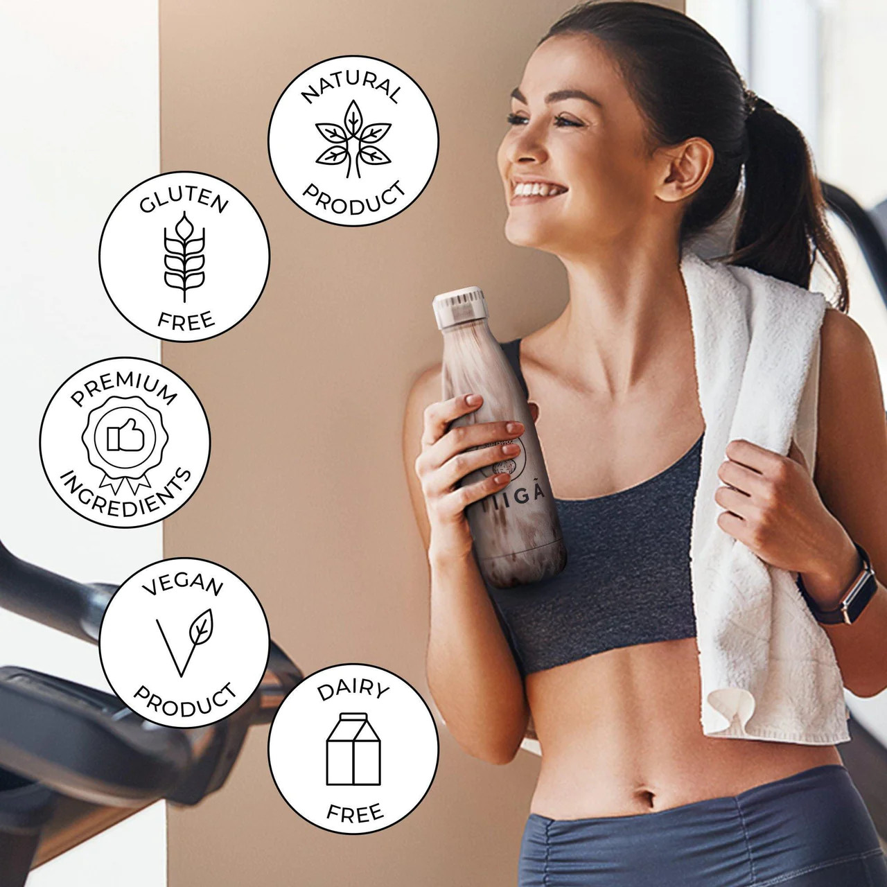 TIIGA Drink Mix – Gut Health Prebiotics + Immune Supporting Antioxidants (6ct)