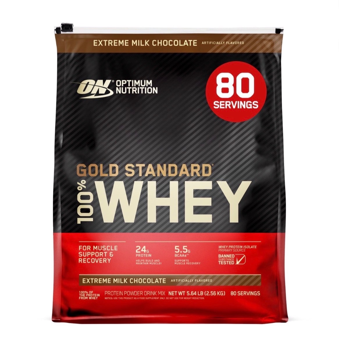 Optimum Nutrition Gold Standard 100% Whey 5.4 Pounds Chocolate And Vanilla