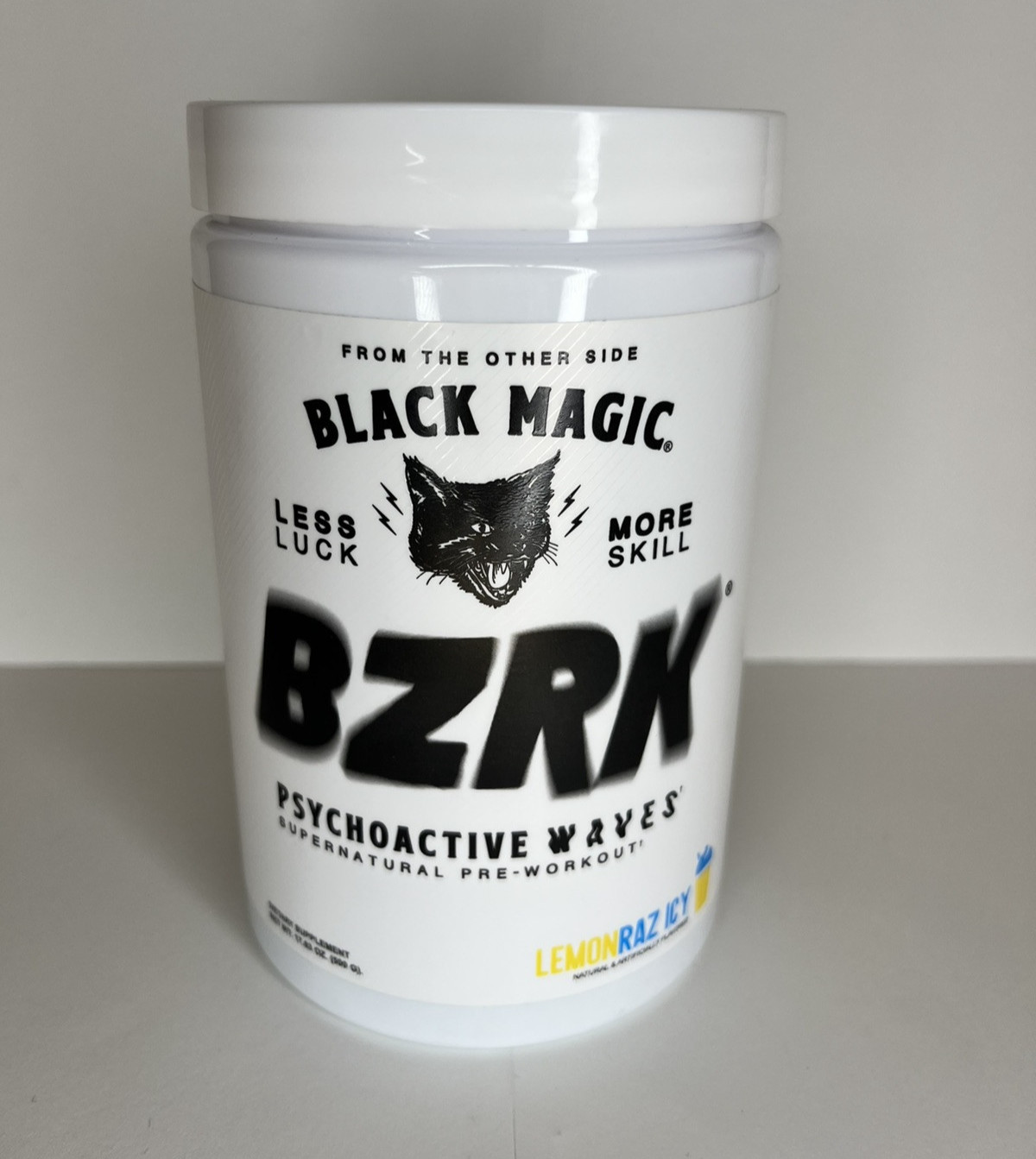 Black Magic BZRK Psychoactive Waves – LemonRaz Icy – 17.63 oz – See Exp 03/24
