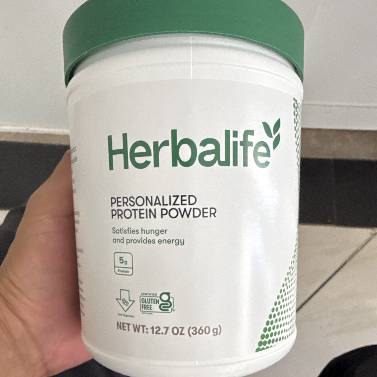 Herbalife Personalized Protein Powder Gluten-Free Unflavored 12.7oz (360g) 40
