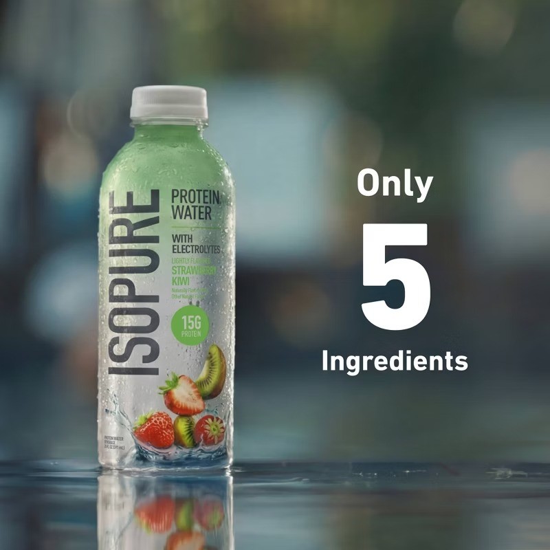 Ready to Drink Strawberry Kiwi 15g Clear Protein Water with Electrolytes –
