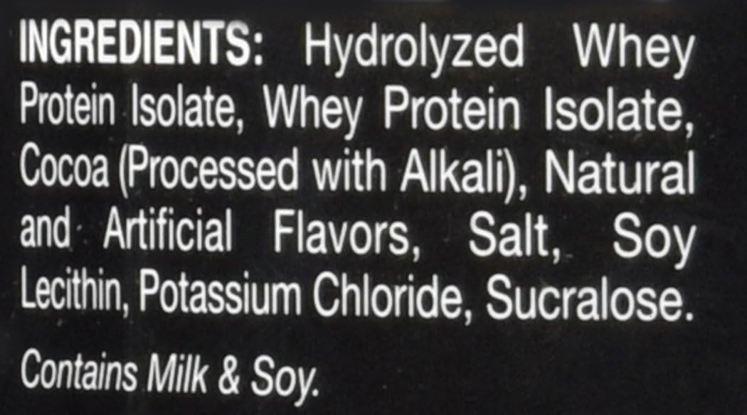 ISO 100 WHEY PROTEIN POWDER ISOLATE, GOURMET CHOCOLATE, 3 LBS – WHITE