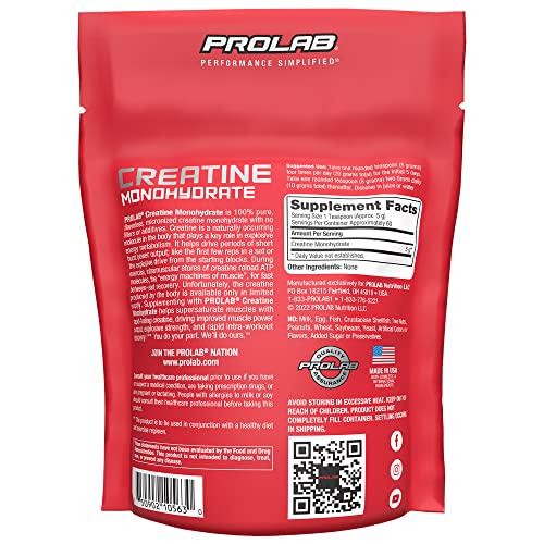ProLab Creatine Monohydrate – Ultimate Sports Nutrition Supplement for Muscle