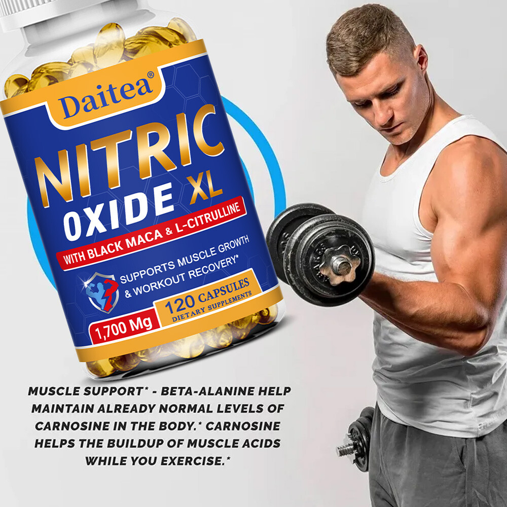 Nitric Oxide XL Capsules – Promotes healthy circulation and enhances performance