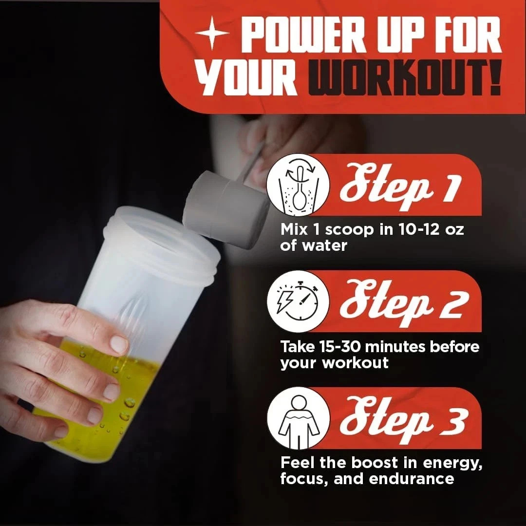 Old School Labs Ultimate 2 Stage Pre Workout for Explosive Energy, Massive Pumps