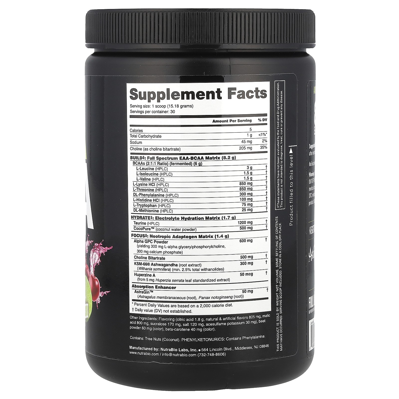 Alpha EAA, Cherry Lime Slush, 1 lb (455 g)