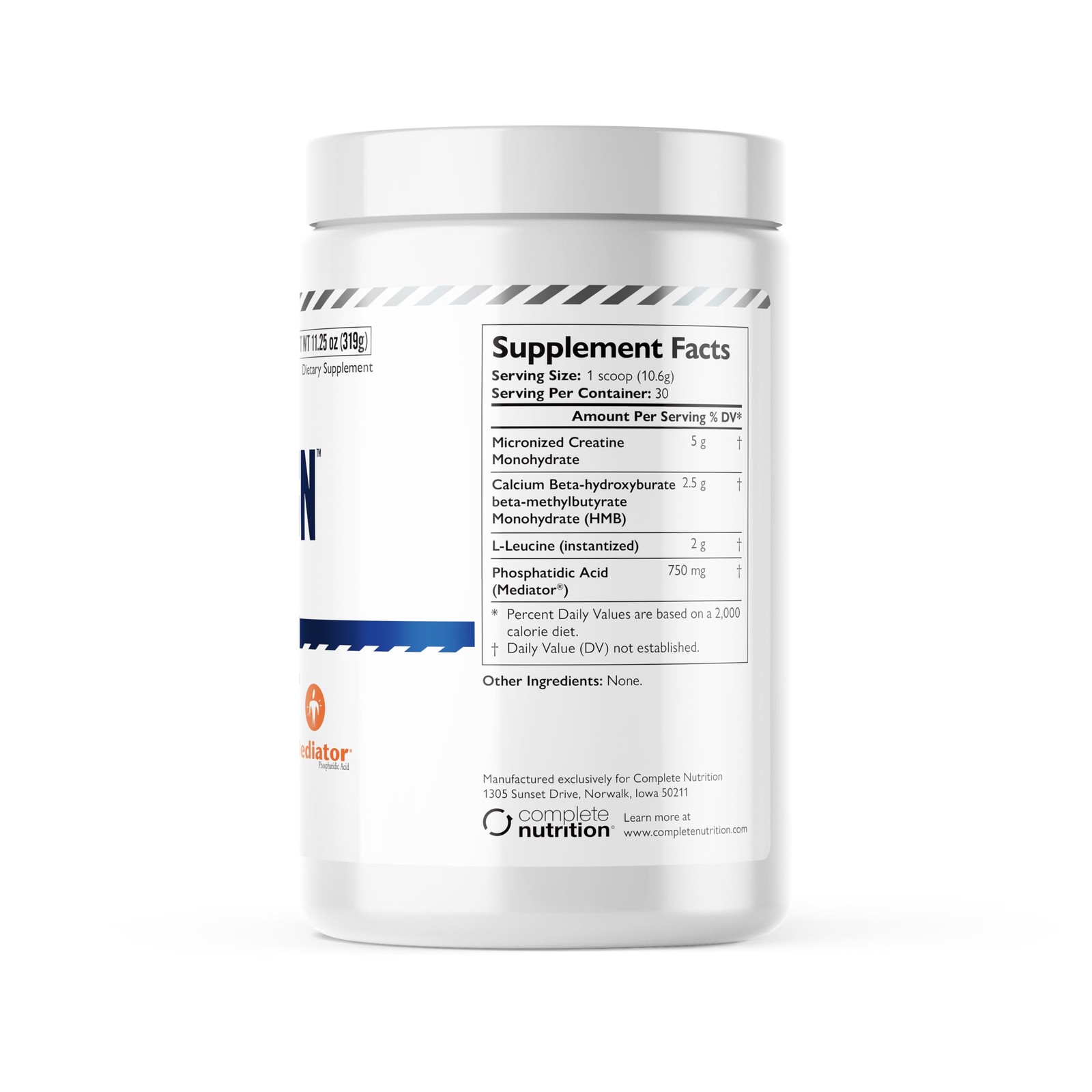 Legal Limit Labs Alpha Gain Creatine HMB Leucine Lean Muscle 30 Servings