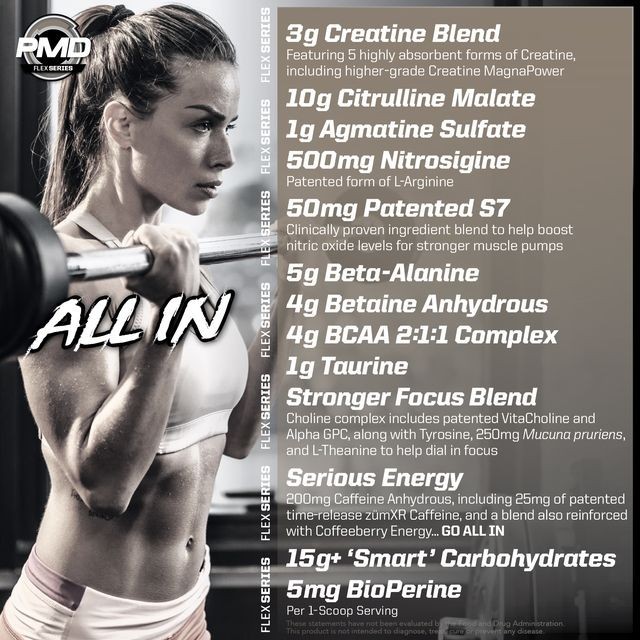 Pump Fuel ALL IN Insanity Ultimate Muscle Pump Supplement & Pre Workout Powder