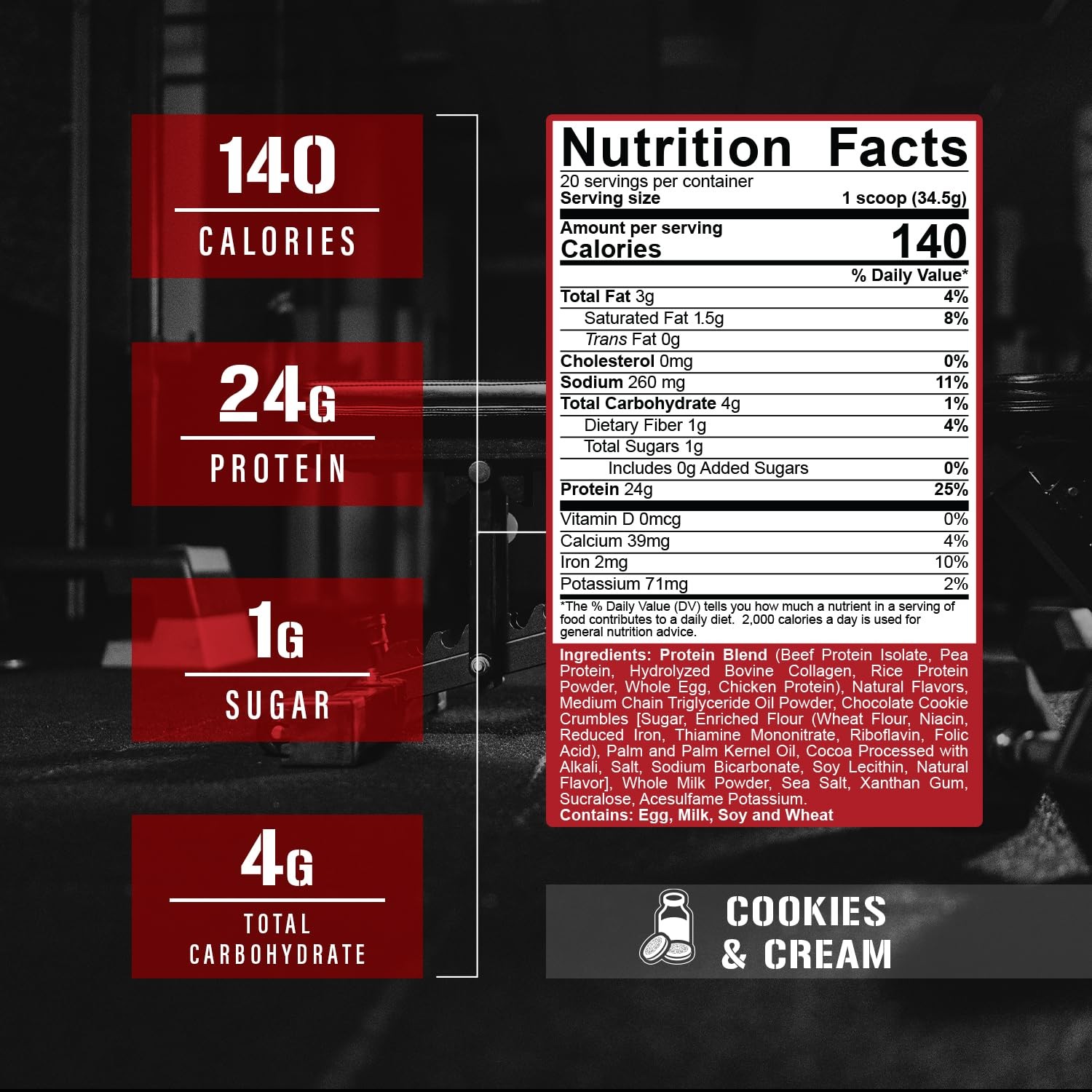 5% Nutrition Rich Piana Shake Time | 24g Animal Based Protein Drink | Grass-Fed