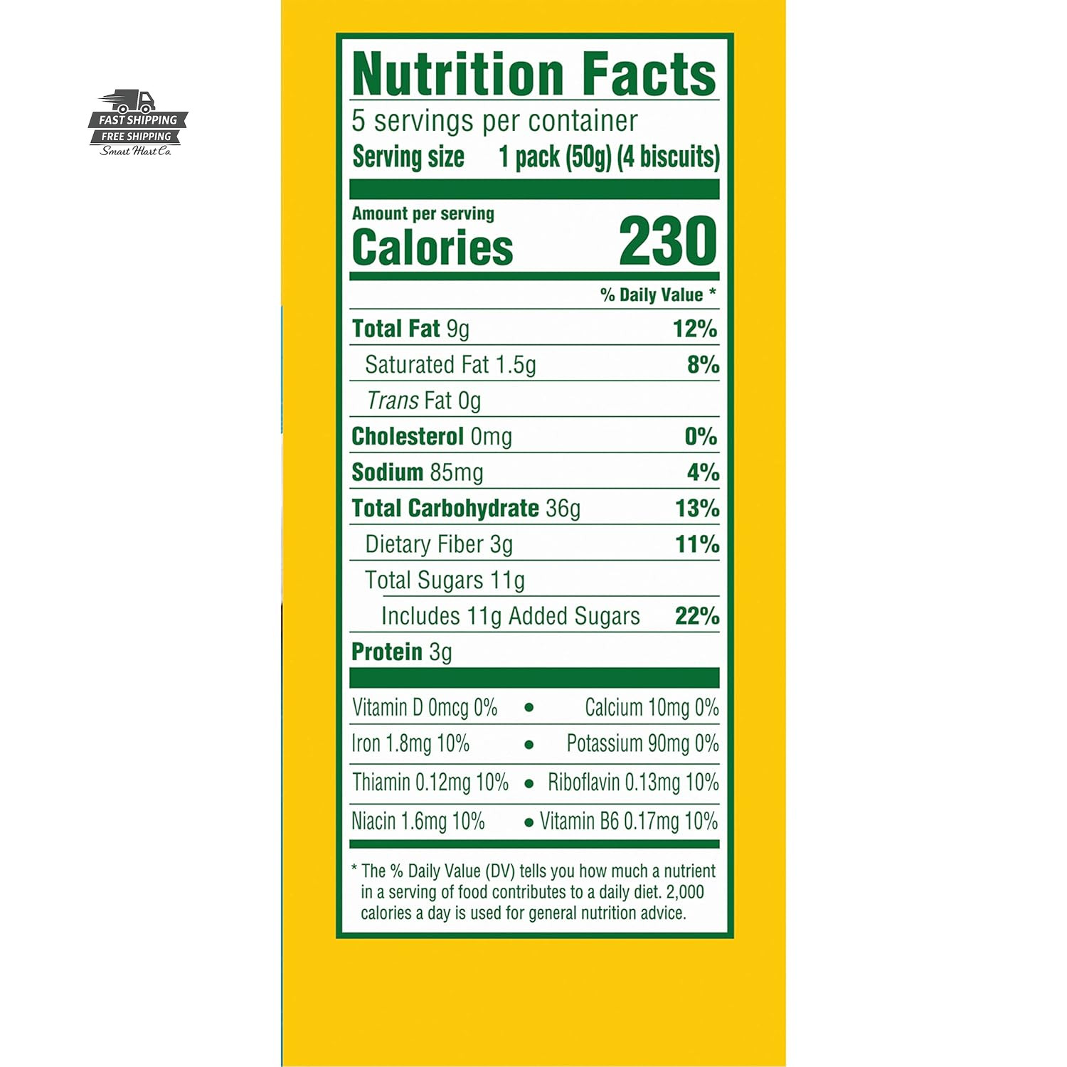 belVita Toasted Coconut Breakfast Biscuits 30 Packs