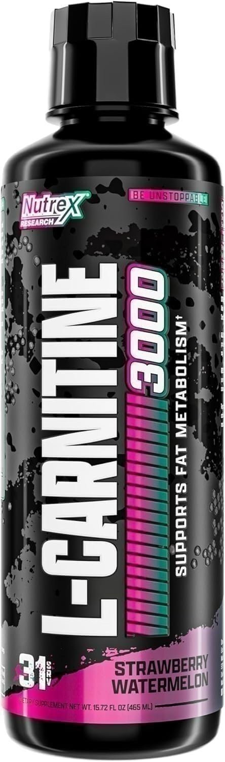 Nutrex Research Liquid Carnitine 3000 | Premium Liquid Carnitine, Stimulant…