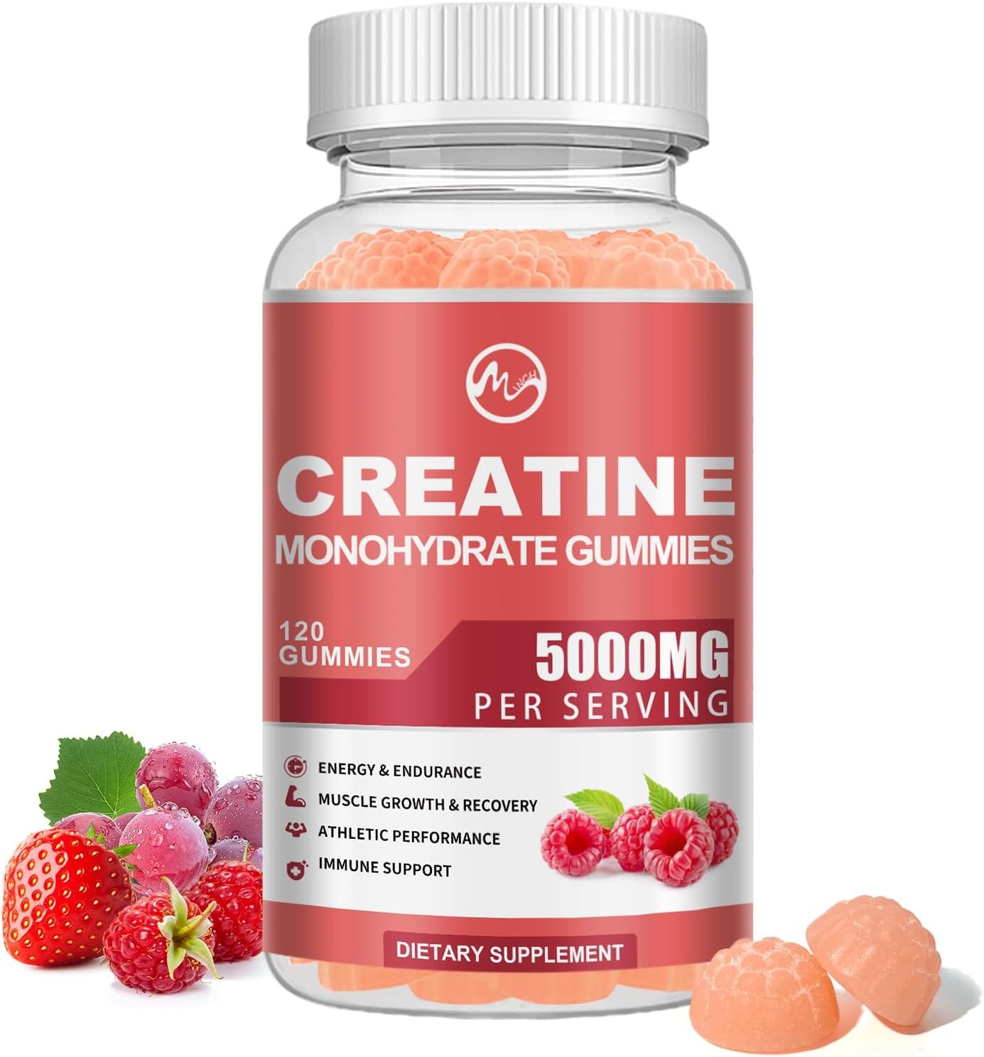 Creatine Monohydrate Gummies – Increase Strength and Build Muscle
