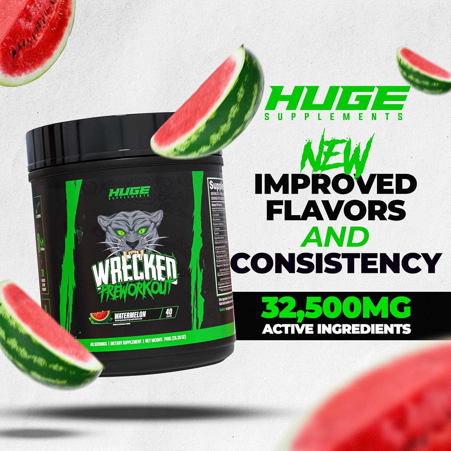 Wrecked Inferno – Thermogenic Pre Workout For Men & Women, Increase Energy, B…
