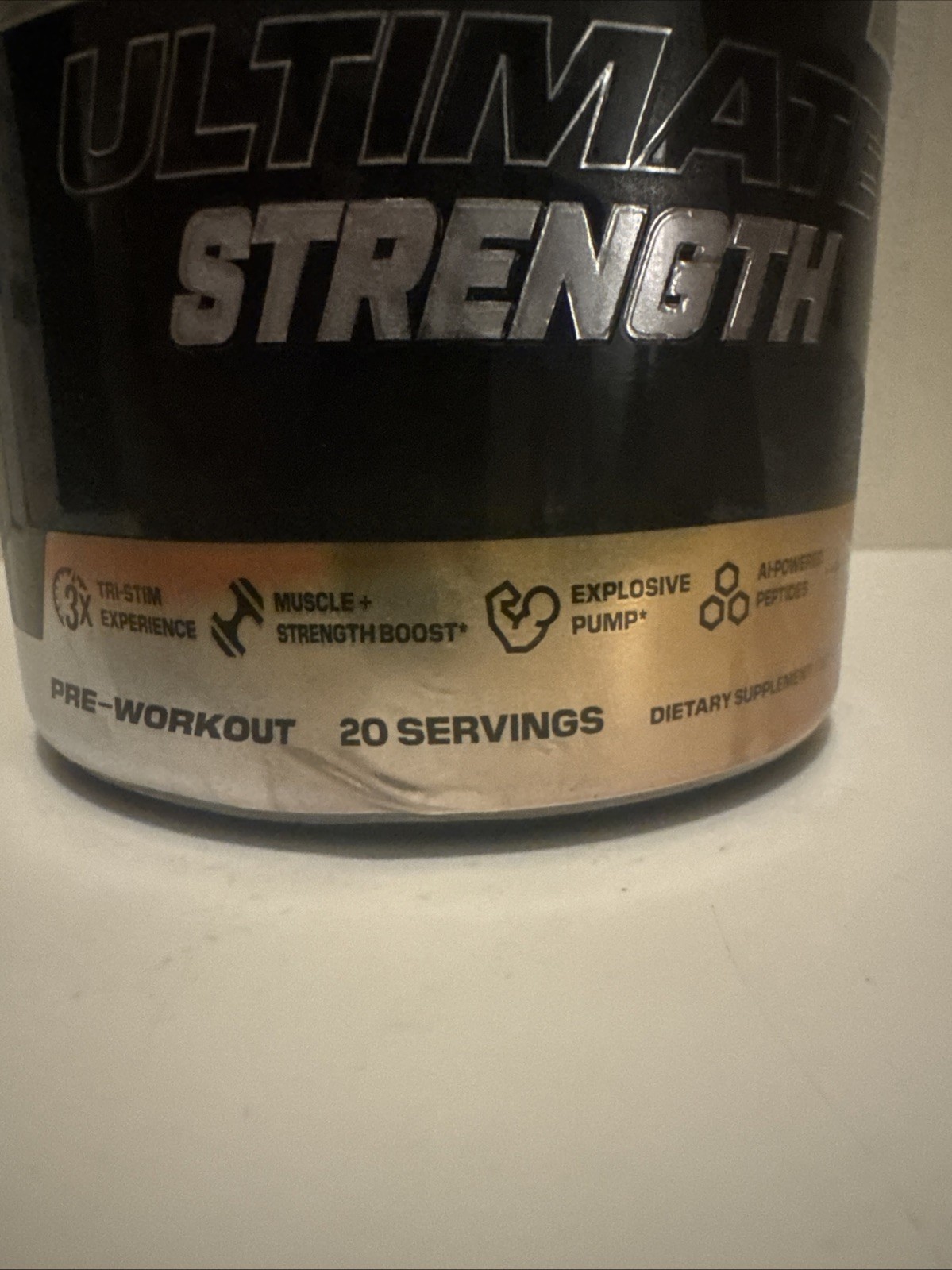 C4 Ultimate Strength Pre-Workout Orange Popsicle 1.26 Lbs 20 Servings Best Deal!