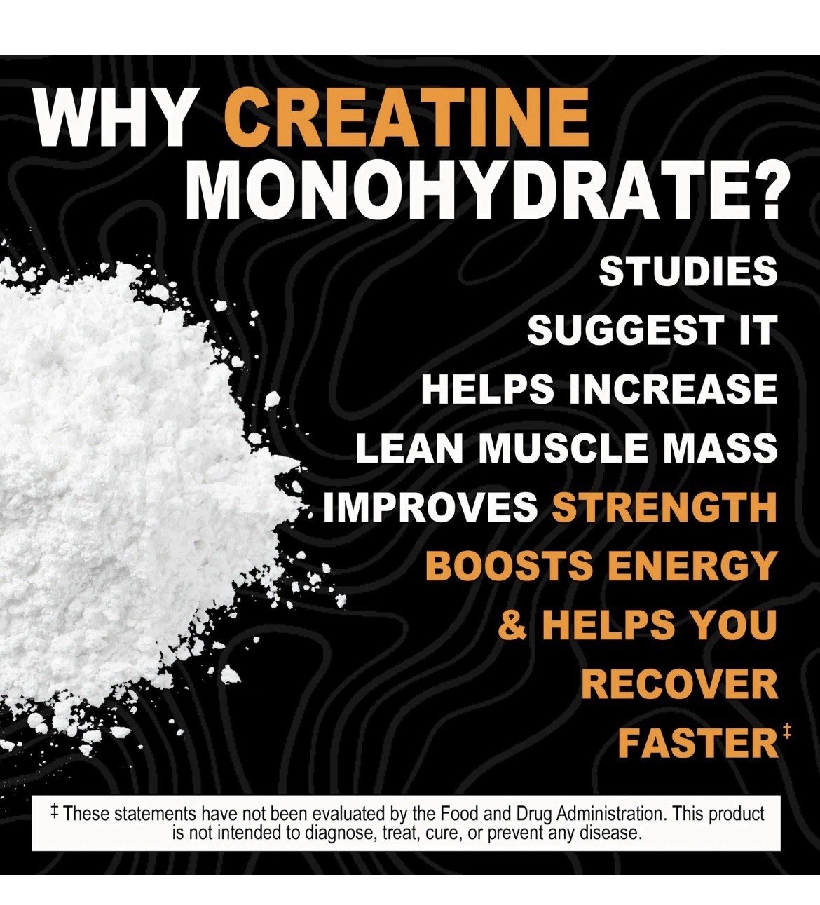 It’s Just! – Creatine Monohydrate Powder, Pure 1.1 Pound (Pack of 1)