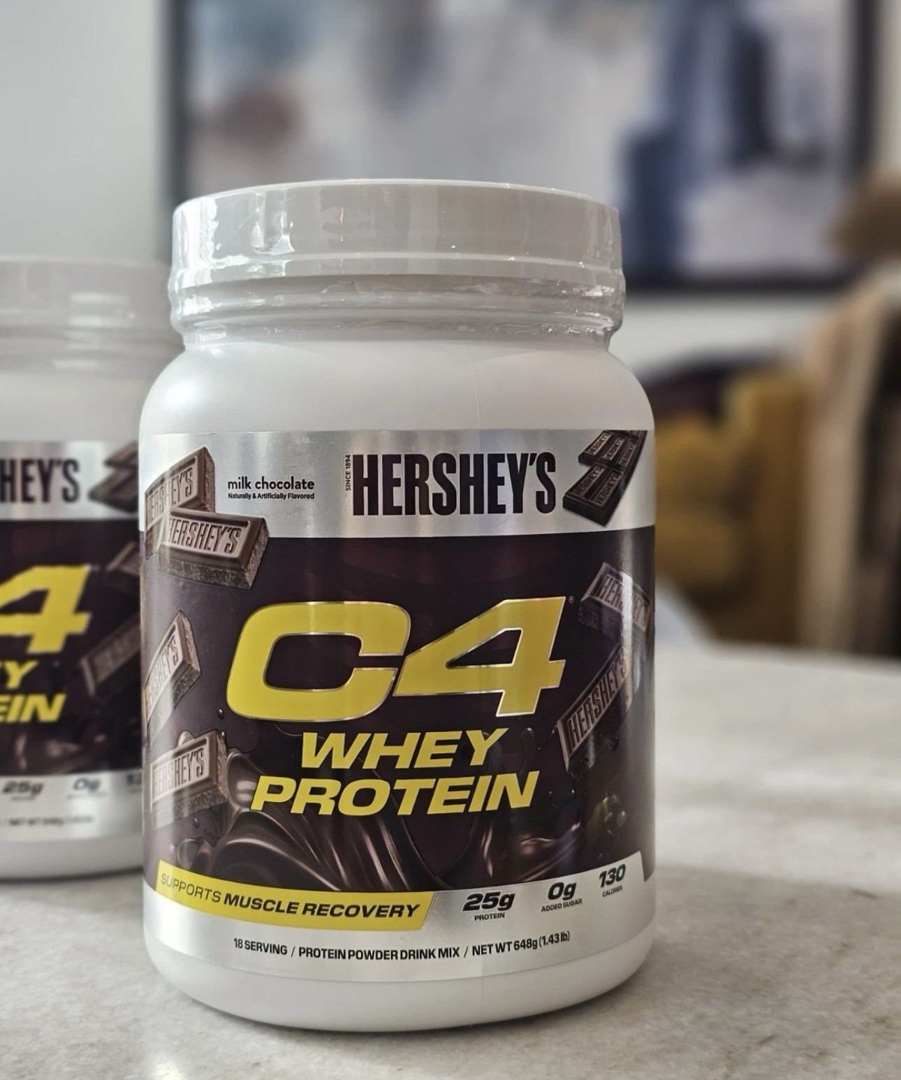 C4 Pro Whey Protein Powder, Hershey’s Milk Chocolate Flavor, 25g of Protein 2 Pc