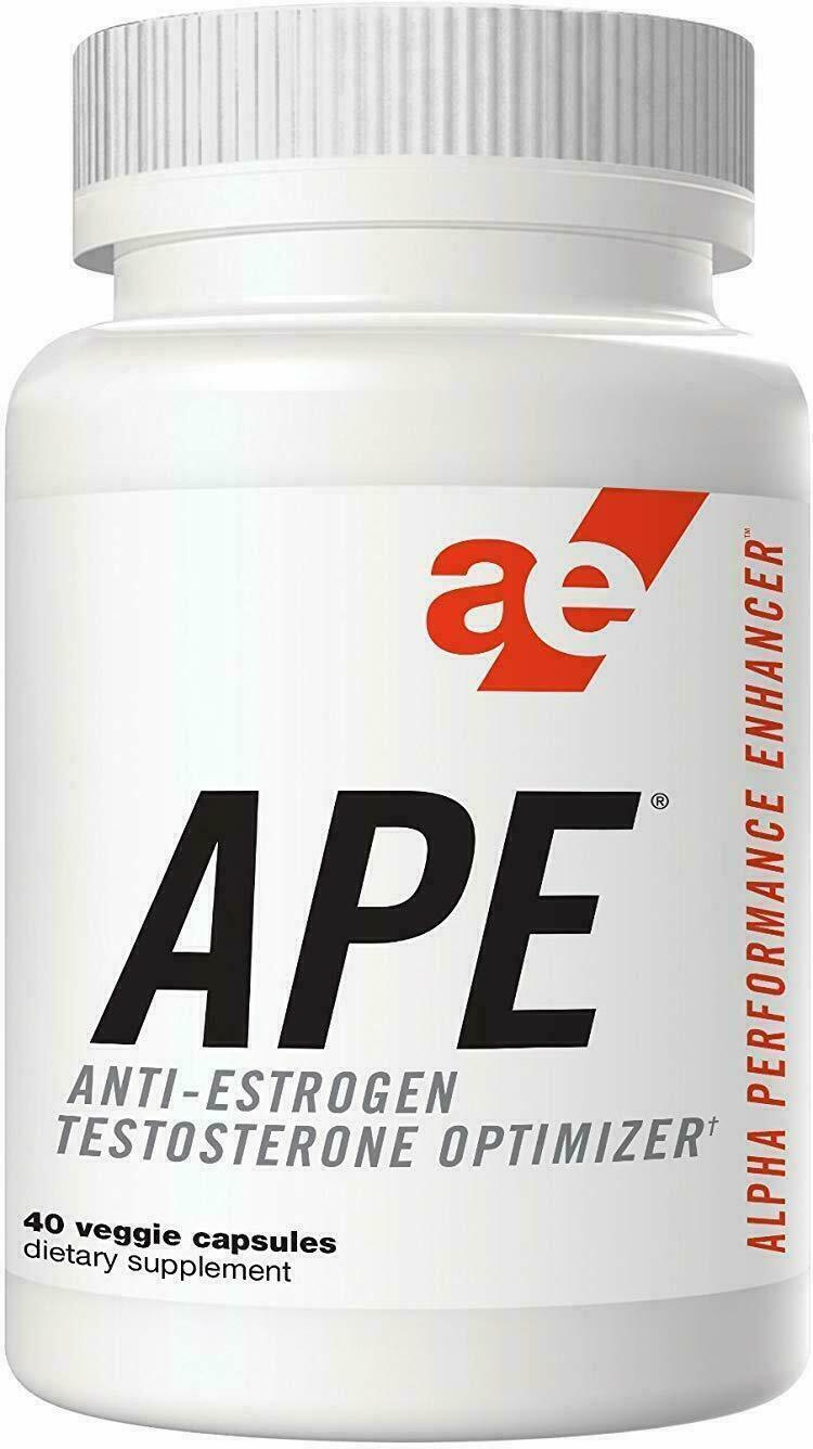 Athletic Edge APE Alpha Male Performance Enhancer Test Booster 40 caps *2 Pack*