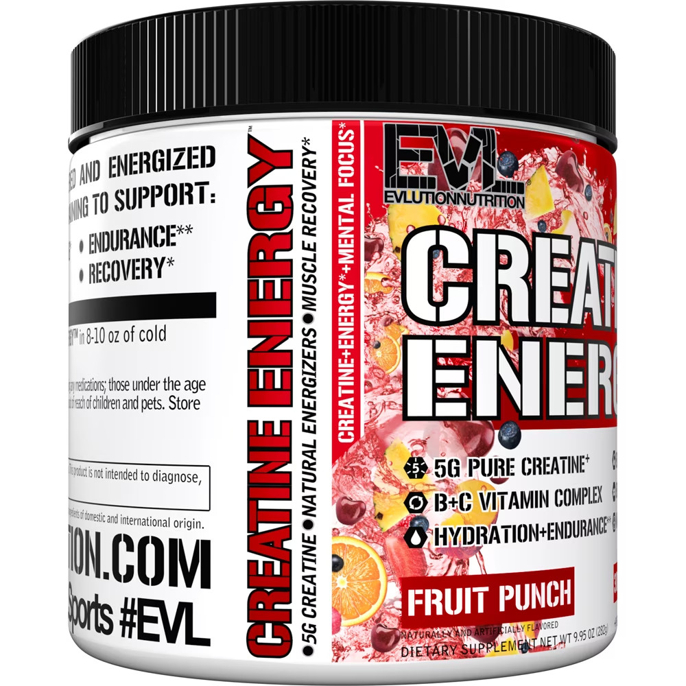 Creatine Energy – Supports Muscle Growth, Boosts Energy, Endurance & Cognition –
