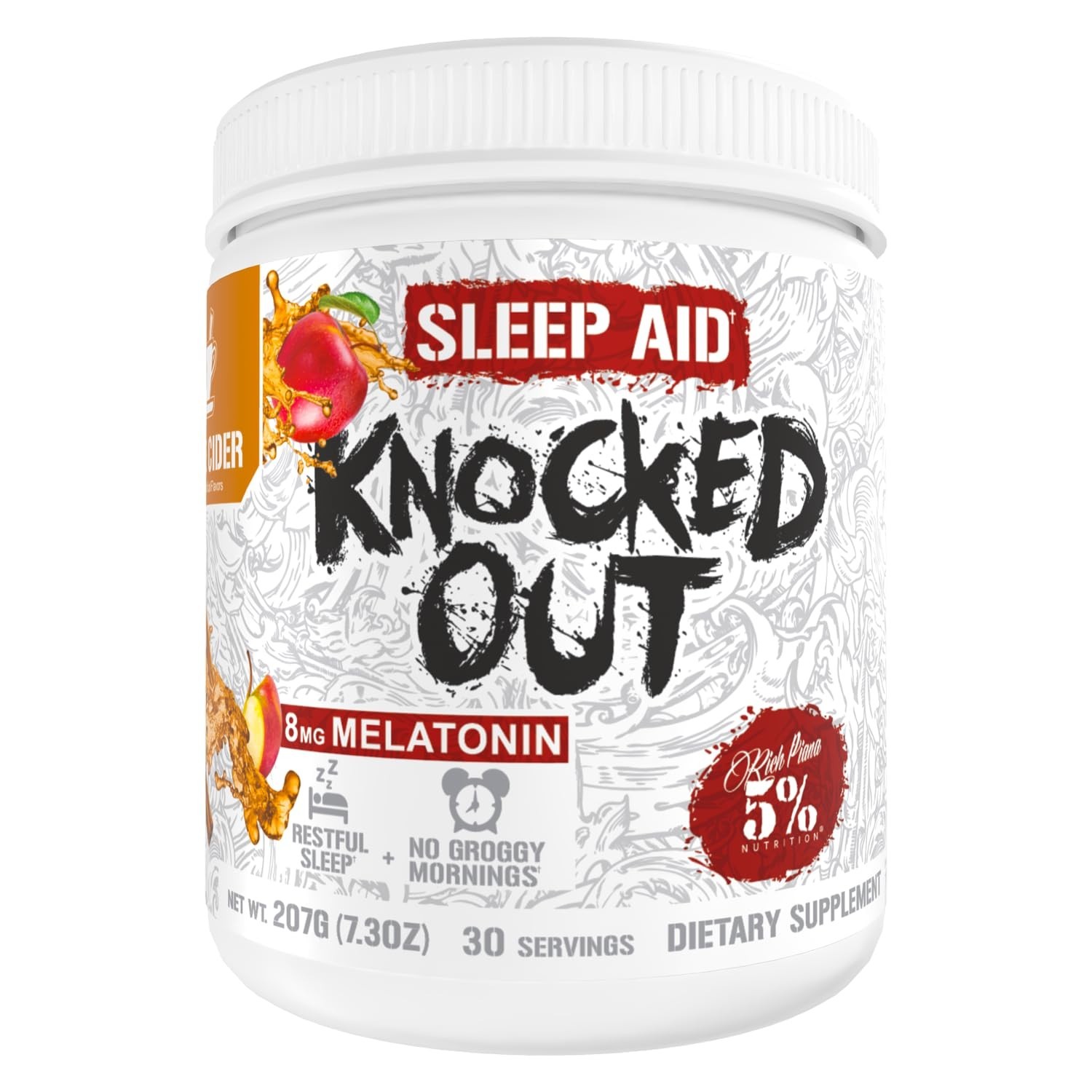 5% Nutrition Rich Piana Knocked Out Natural Sleep Aid | Post-Workout Recovery…