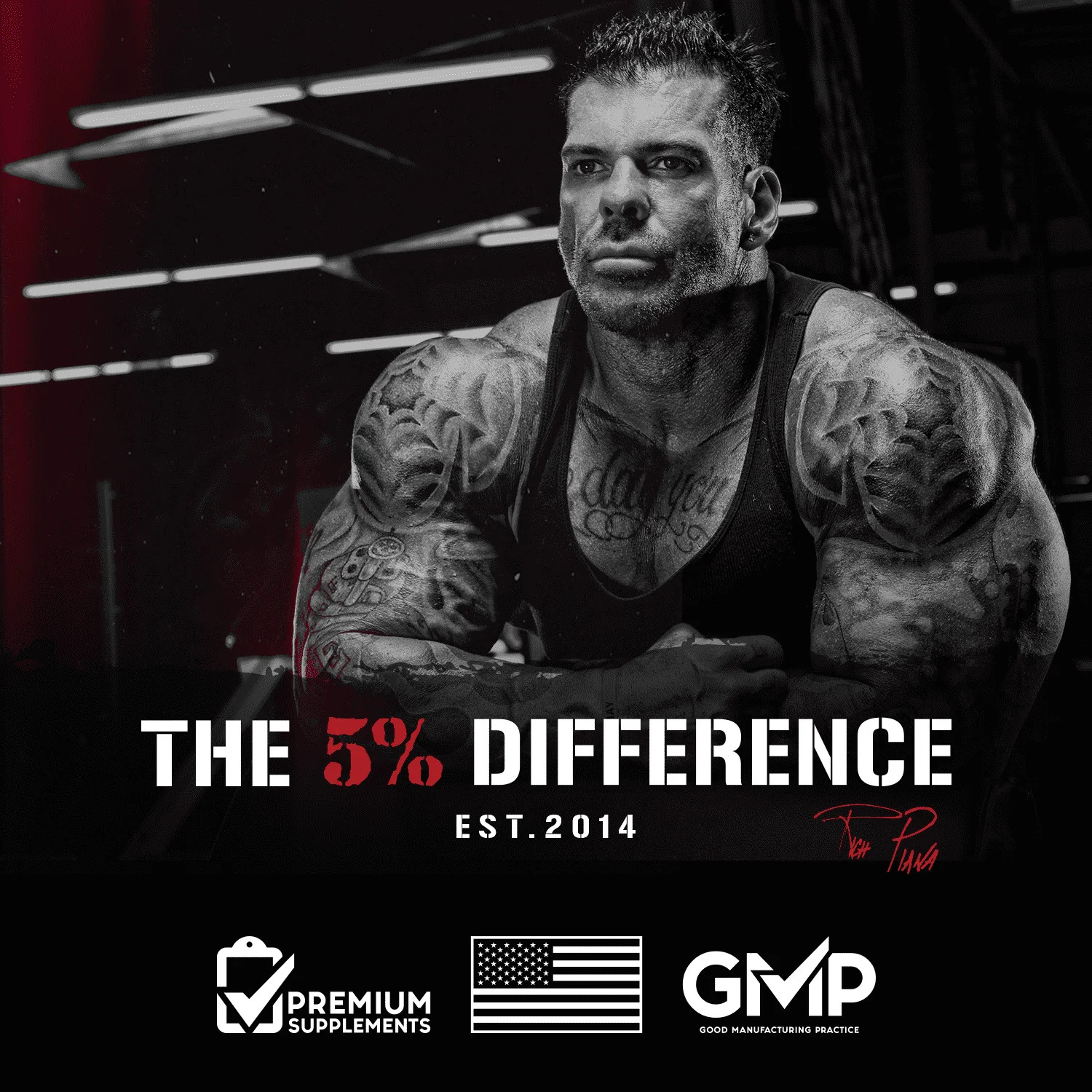Rich Piana Kill It Pre-Workout Powder Supplement with Creatine & Caffeine for Pu
