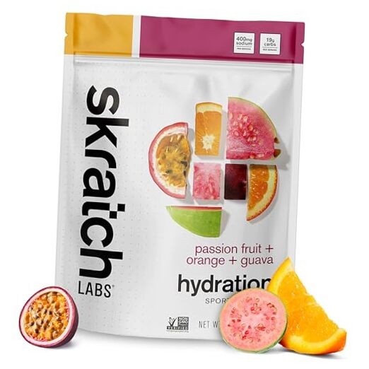 Hydration Sports Drink Mix 20 Servings (Pack of 1) Passion Fruit Orange Guava