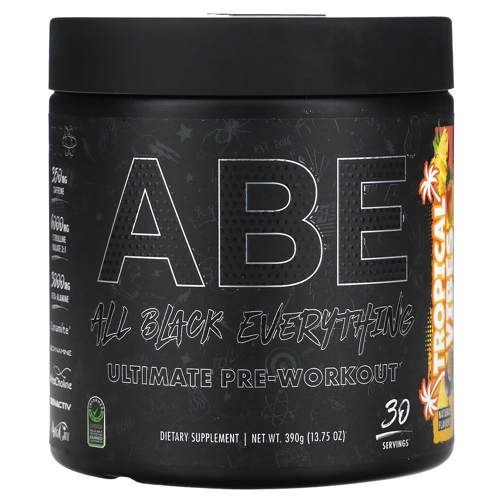 Ultimate Pre-Workout, Tropical Vibes, 13.75 oz (390 g)