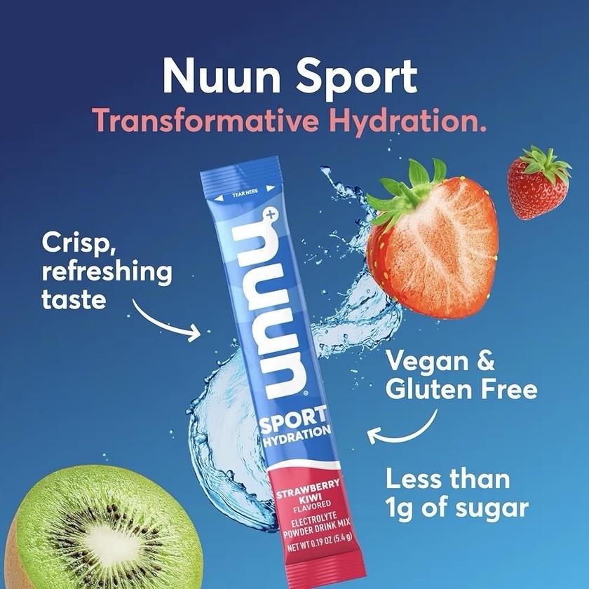 Nuun Sport Electrolyte Powder Strawberry Kiwi 32 Pack EXP 5/27 READ Damaged