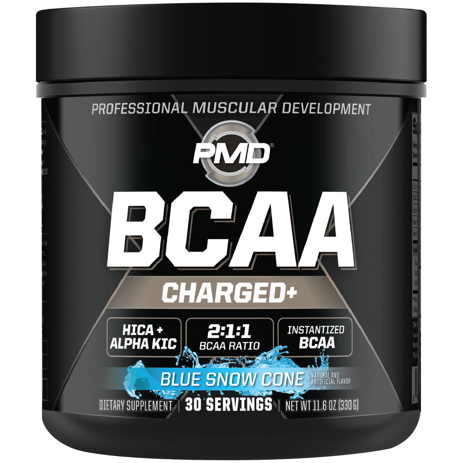 BCAA Charged Amino Acid Drink-Performance – Recovery – Blue Snow Cone (30 Serve)