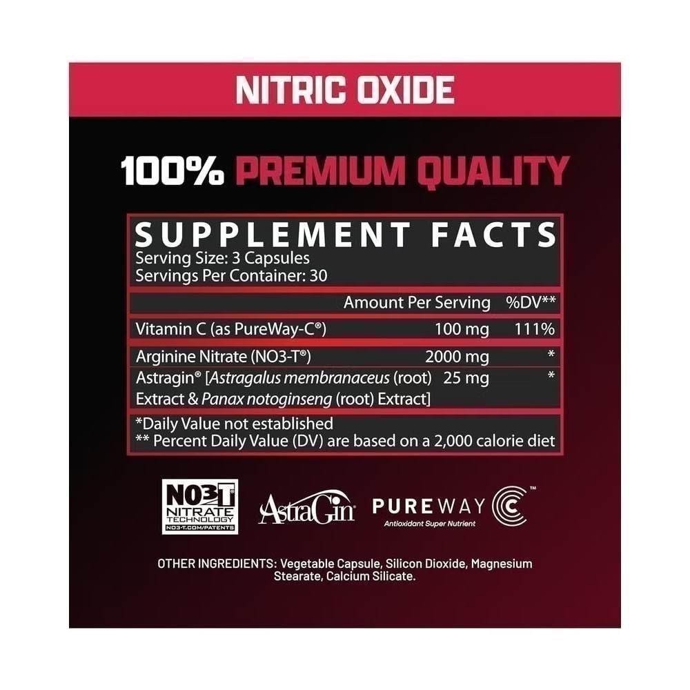 Nutrex NIOX Extreme Pumps – 90 Count Pre-Workout Pump