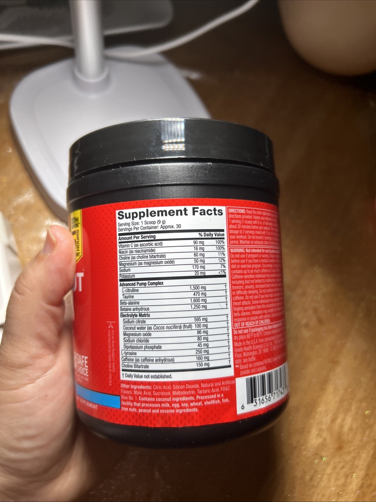 Pre-Workout Explosion 2.0, Icy Rocket Freeze, 9.52 oz (270 g) Exp 03/2027