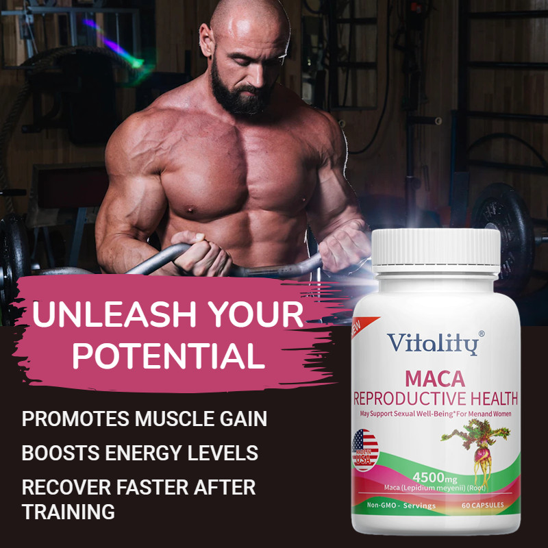 MACA REPRODUCTIVE HEALTH May Support Sexual Well-Being For Men and Women capsule
