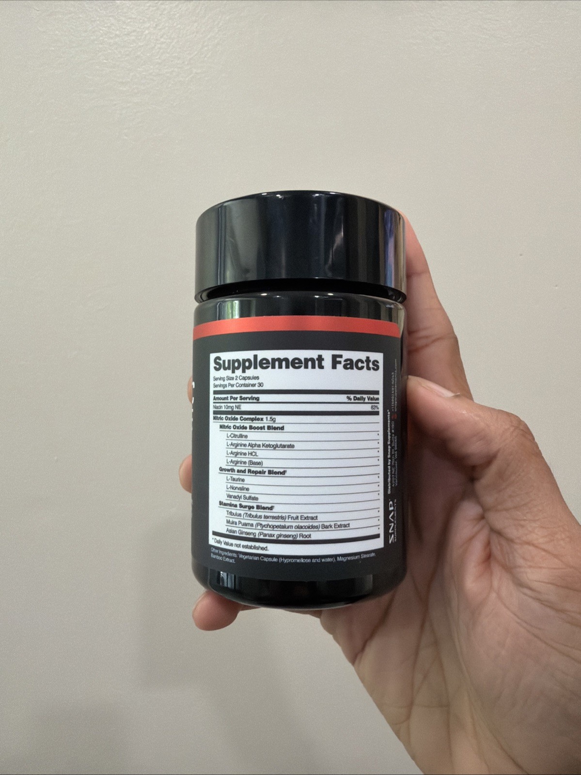 Nitric Oxide Booster Exp 05/2028