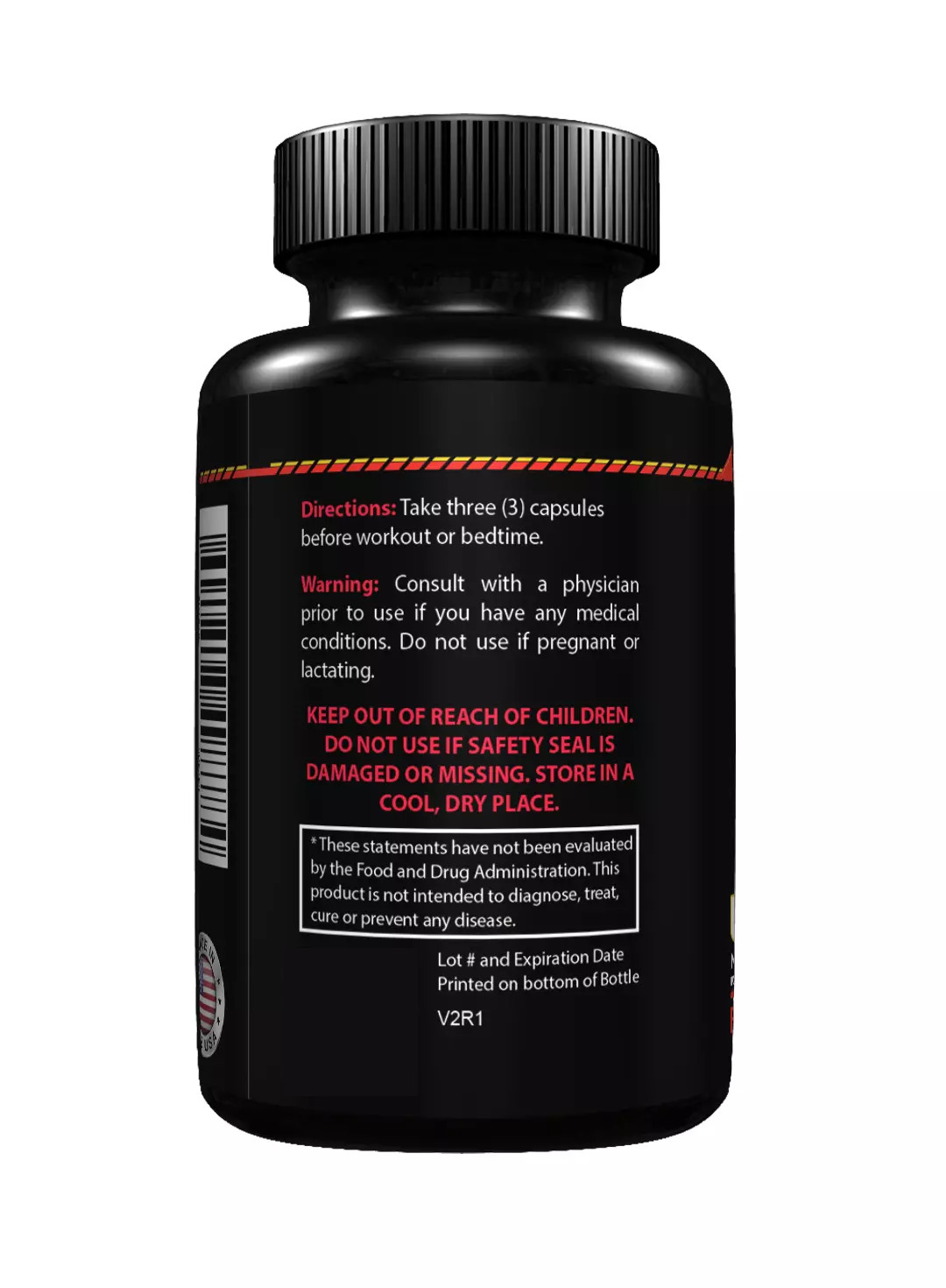 3 X Ultra Testosterone Booster 90 Caplets WEIGHT LOSS + ENERGY + ENHANCED FOCUS