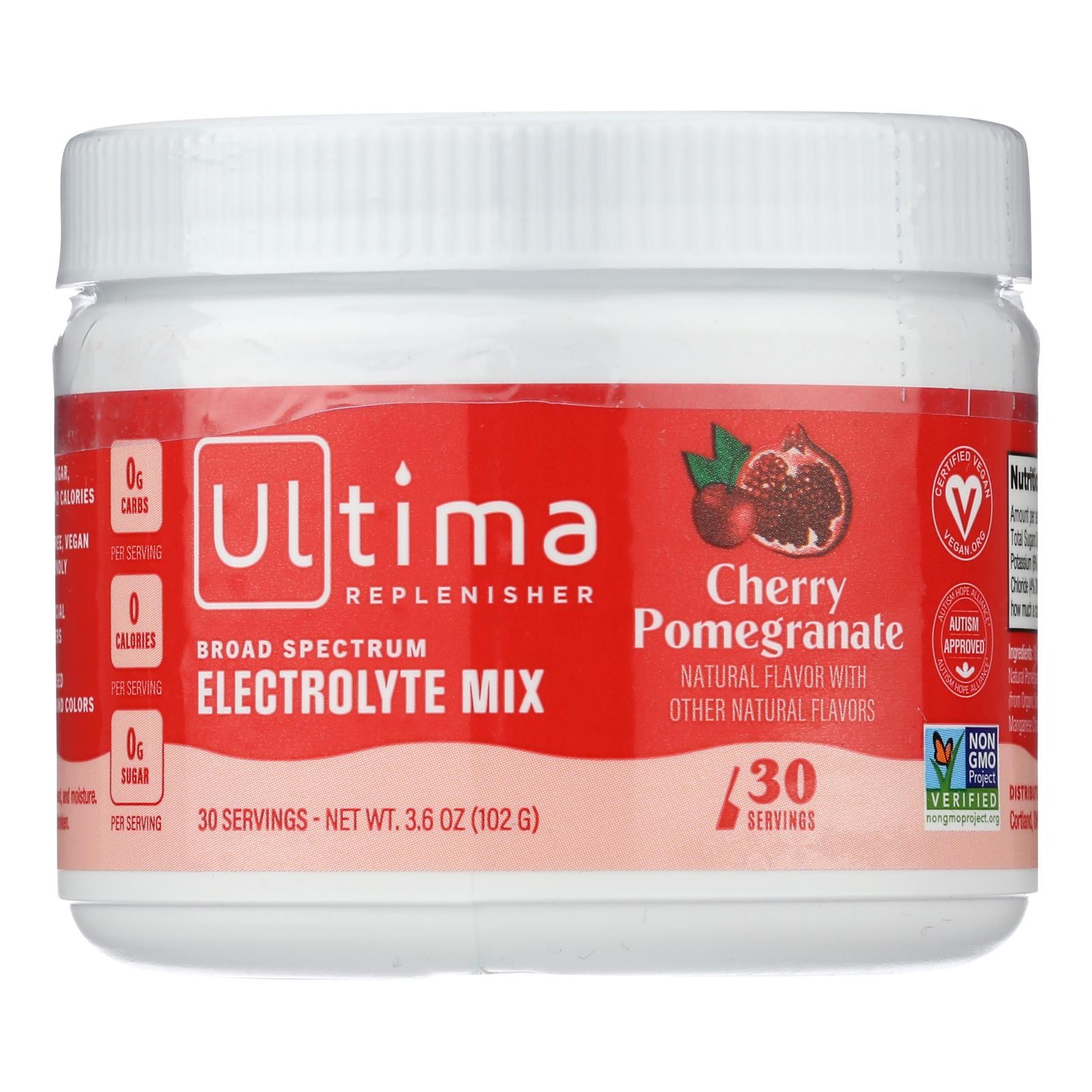 Ultima Replenisher – Electrolyte Mix Chrry Pom – EA of 1-3.7 OZ
