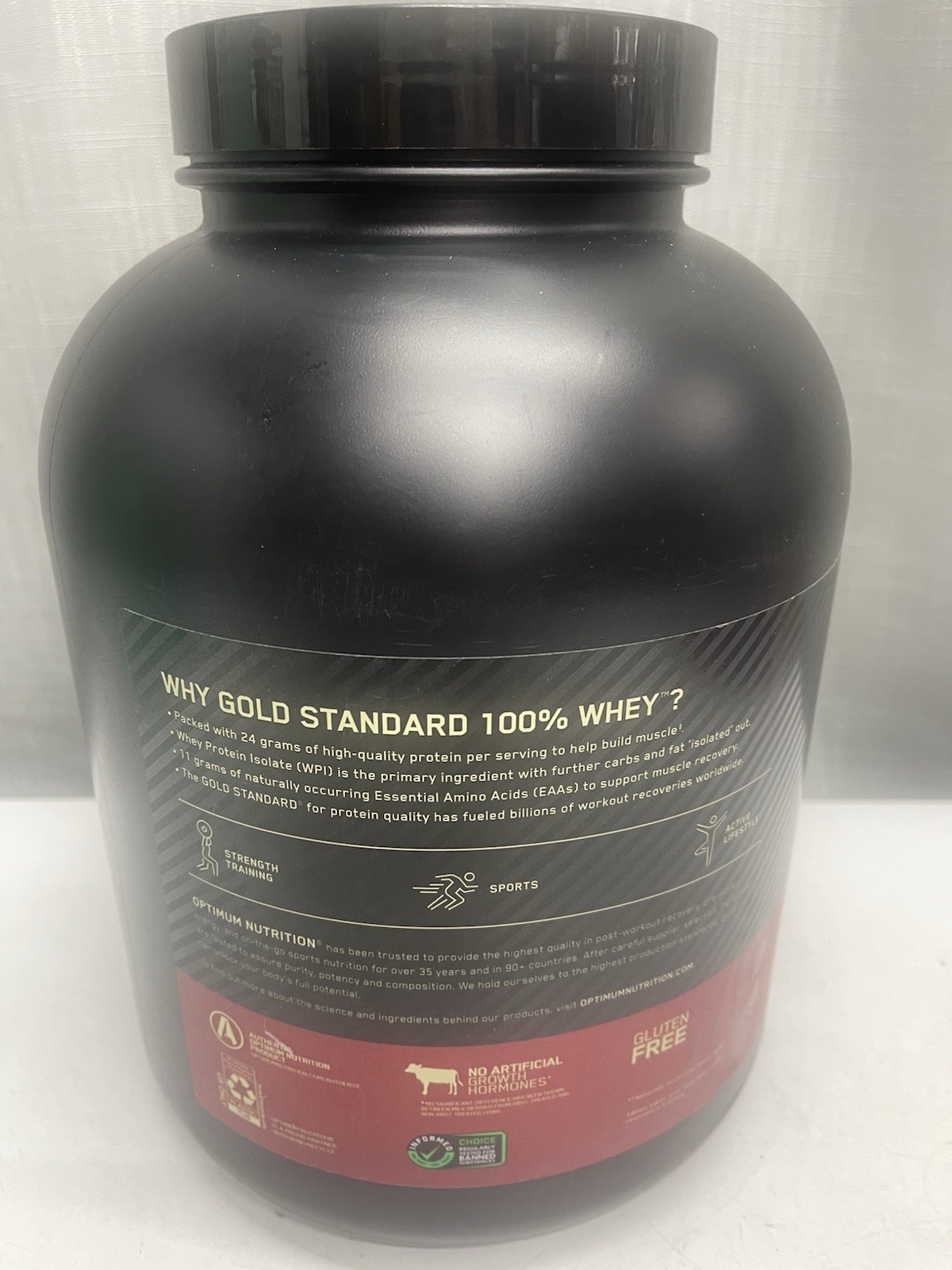 Optimum Nutrition Gold Standard Whey Vanilla 5LB 73 Servings