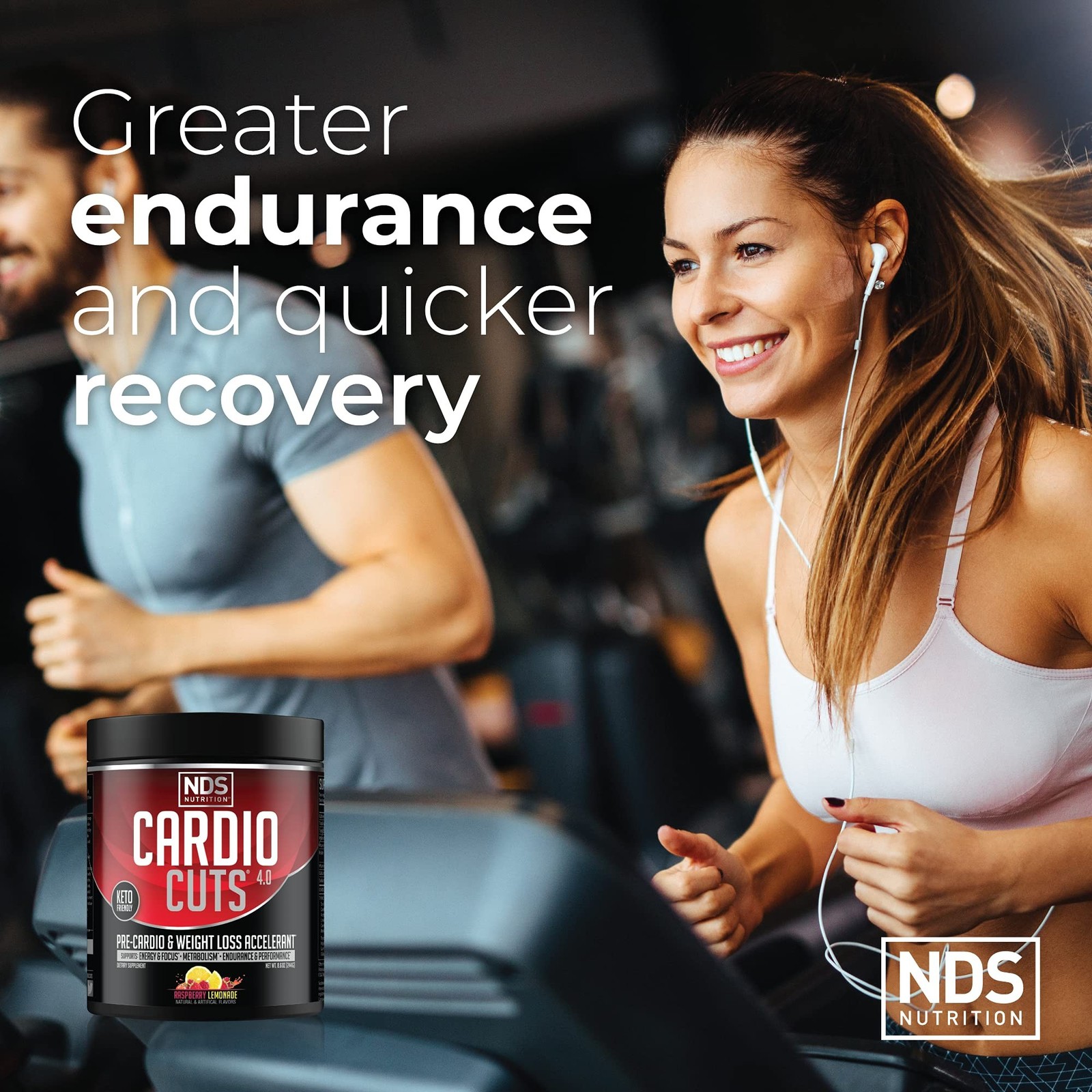 NDS Nutrition Cardio Cuts 4.0 – Raspberry Lemonade – 8.6 oz.