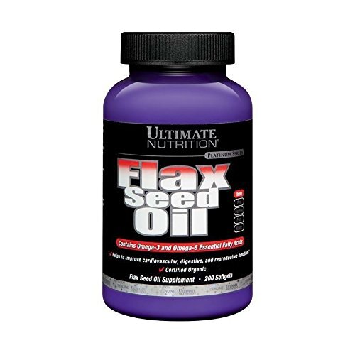 Ultimate Nutrition Flaxseed Oil Dietary Supplement
