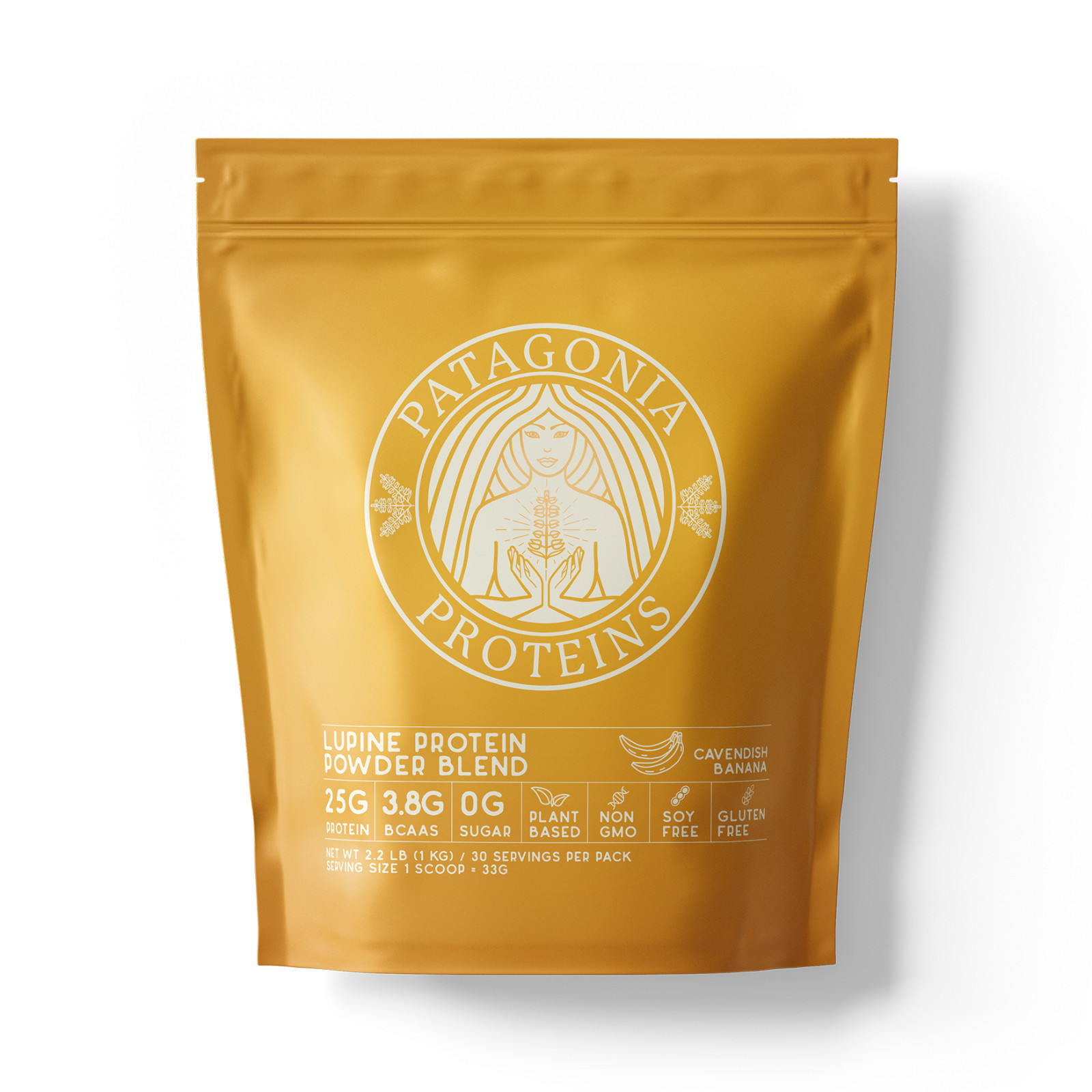 Lupine Protein Powder – Cavendish Banana (30 servings)