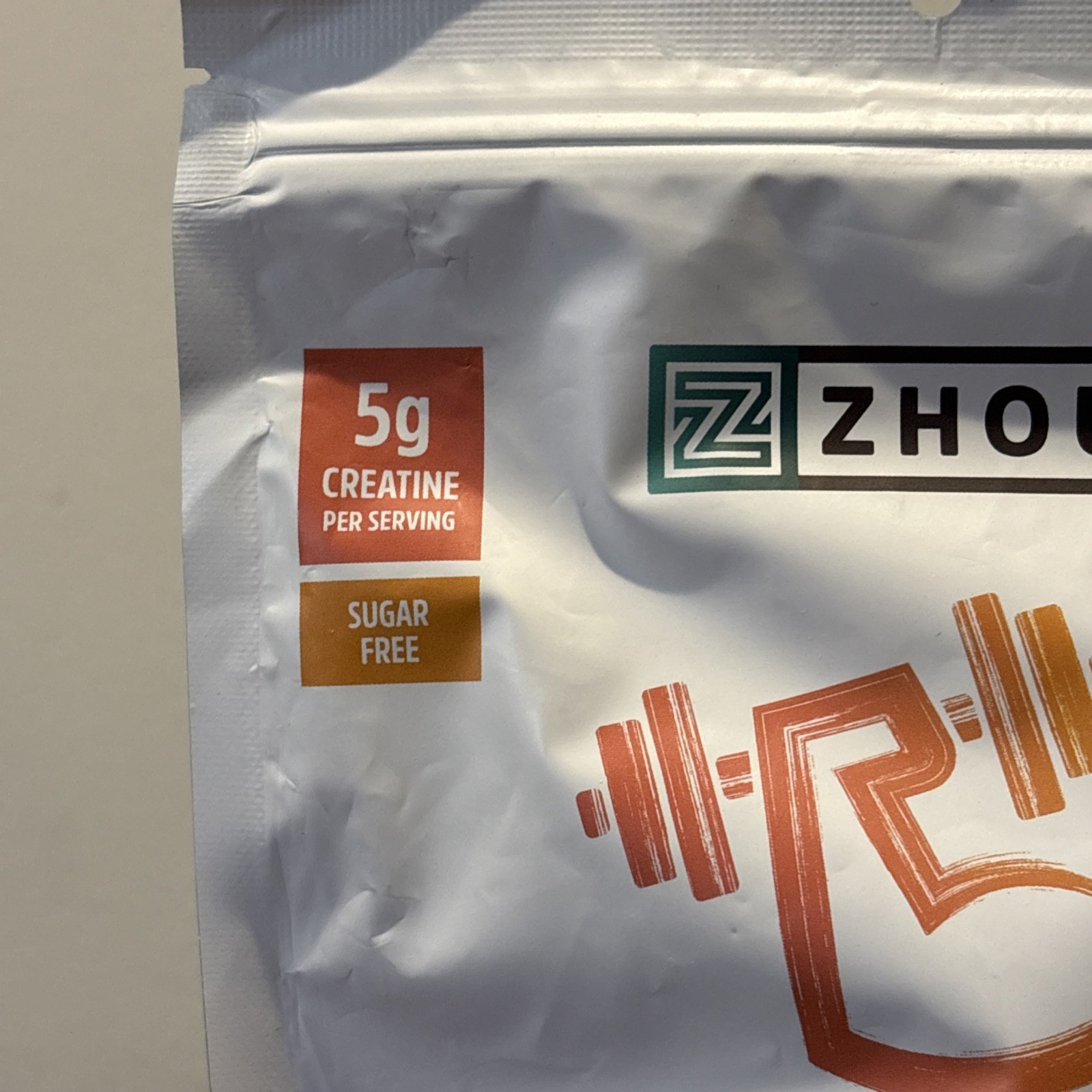 Zhou, Creatine Chews, Muscle Growth Support, Peach Mango, 60 Chews, EXP 12/2026