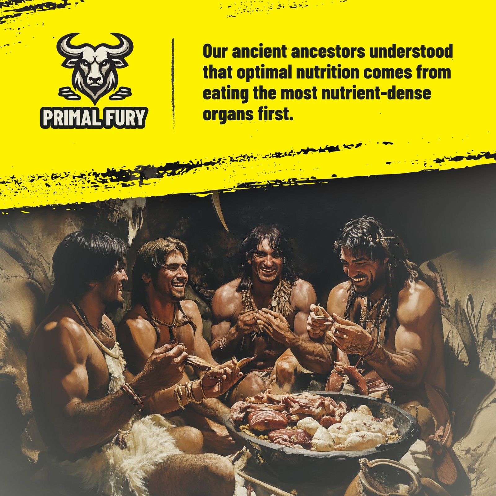 Grass Fed Beef Organ Supplement for Men – Male Optimization Pills – 90 Count