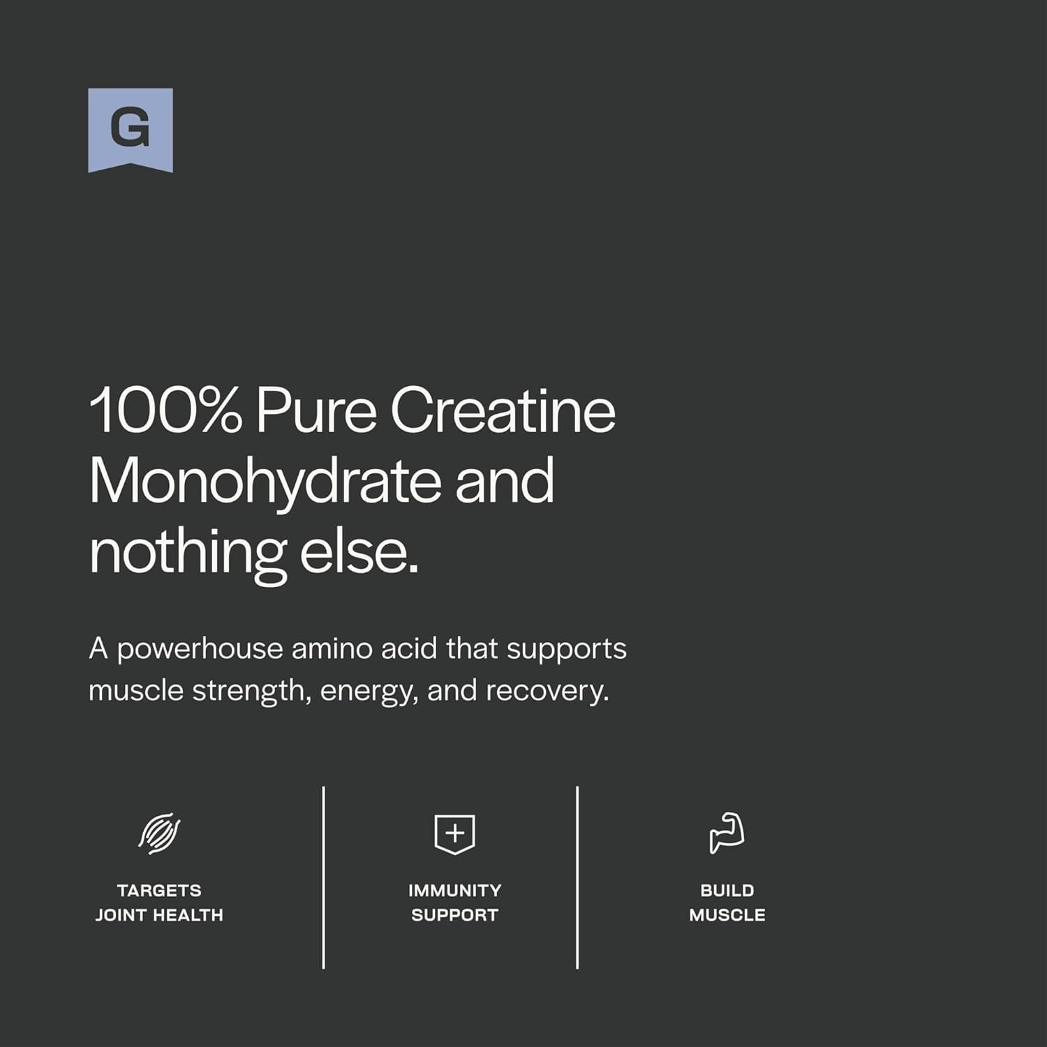 Creatine Powder, Post Workout Amino Acid Supplement, Muscle, Energy & Focus S…
