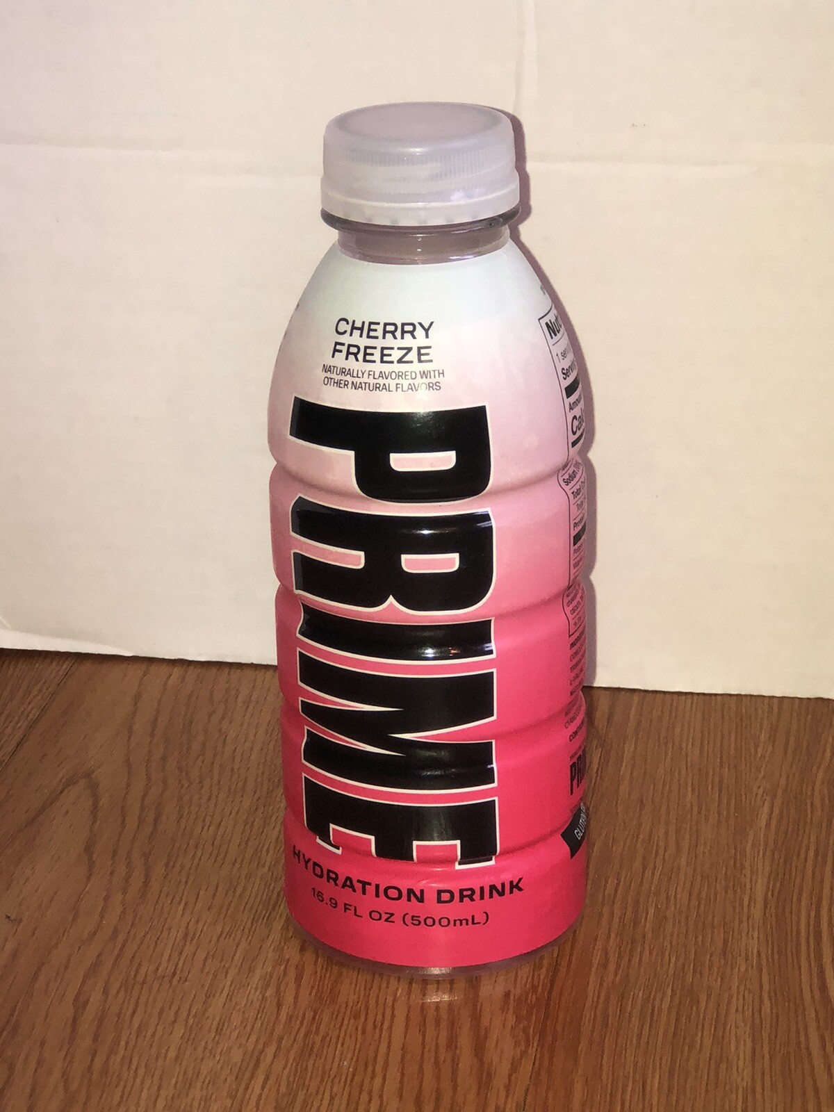 PRIME Hydration Drink CHERRY FREEZE Limited Color Change Label 16.9oz | 1 Bottle