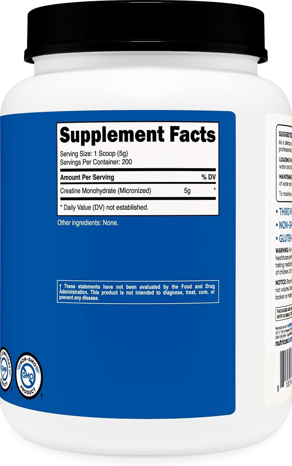 Muscle Growth Success: 5g Creatine Monohydrate Powder 1 KG – Pure Formula