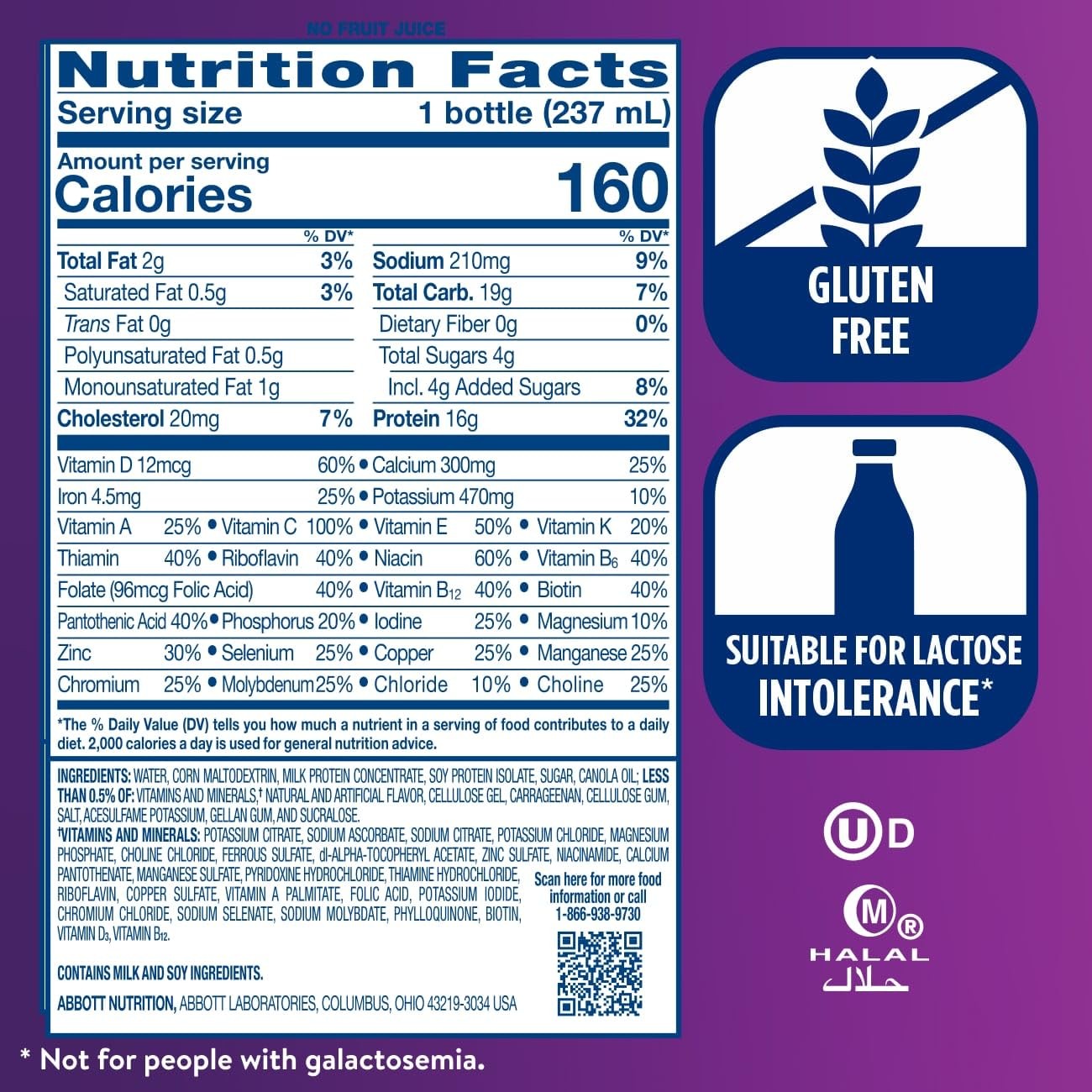 Ensure High Protein Strawberry Nutrition Shake, Ready to 8 Fl Oz (Pack of 24)